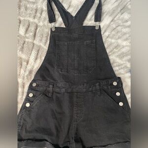 Black overalls!